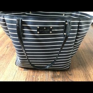 Kate Spade striped tote.